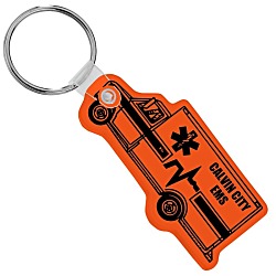 Ambulance Soft Keychain - Translucent