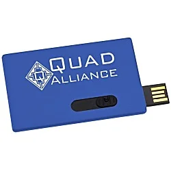 Slide Card Micro USB Drive - 1GB
