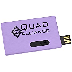 Slide Card Micro USB Drive - 1GB