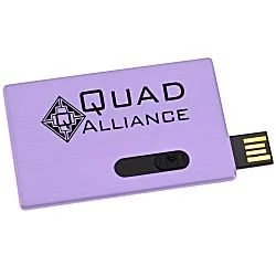 Slide Card Micro USB Drive - 2GB