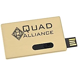 Slide Card Micro USB Drive - 2GB