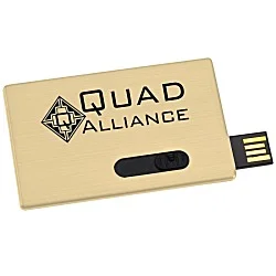 Slide Card Micro USB Drive - 4GB
