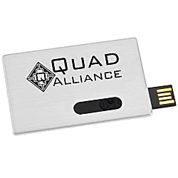Slide Card Micro USB Drive - 4GB