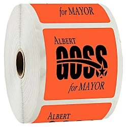 Sticker by the Roll - Square - 3" x 3"