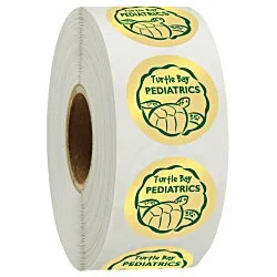Sticker by the Roll - Circle - 1"