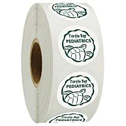 Sticker by the Roll - Circle - 1"