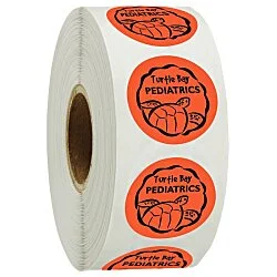 Sticker by the Roll - Circle - 1"