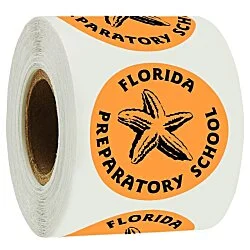 Sticker by the Roll - Circle - 1-1/2"