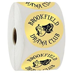 Sticker by the Roll - Circle - 2-1/2"