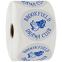 Sticker by the Roll - Circle - 2-1/2"