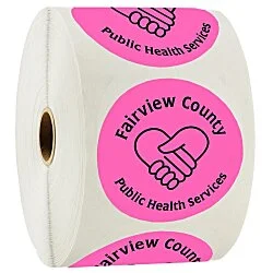 Sticker by the Roll - Circle - 3"