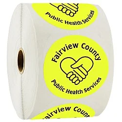 Sticker by the Roll - Circle - 3"