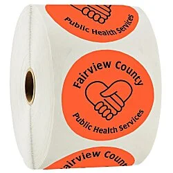 Sticker by the Roll - Circle - 3"