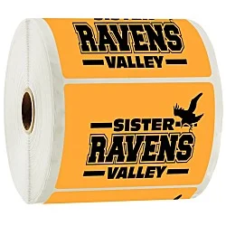 Sticker by the Roll - Rectangle - 3" x 4"