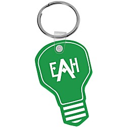 Light Bulb Soft Keychain - Translucent