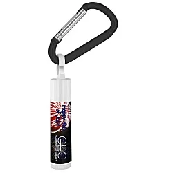 Holiday Lip Balm with Carabiner - Fireworks