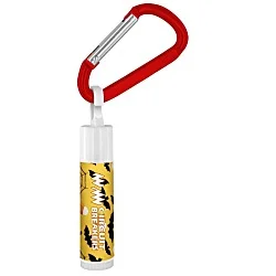 Holiday Lip Balm with Carabiner - Bats & Candy Corn