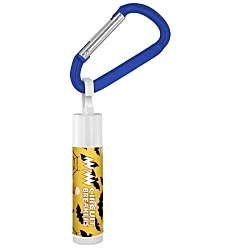 Holiday Lip Balm with Carabiner - Bats & Candy Corn