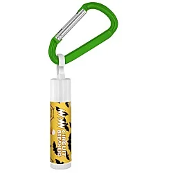 Holiday Lip Balm with Carabiner - Bats & Candy Corn