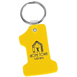 Number One Soft Keychain - Opaque