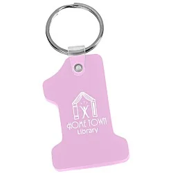 Number One Soft Keychain - Opaque