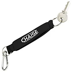 Neoprene Keychain with Carabiner