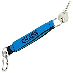 Neoprene Keychain with Carabiner