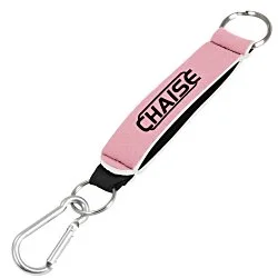 Neoprene Keychain with Carabiner