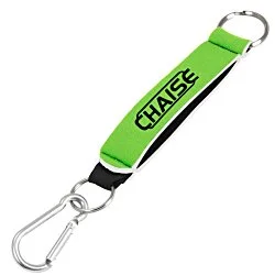 Neoprene Keychain with Carabiner