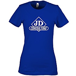 Next Level Fitted 4.3 oz. Crew T-Shirt - Ladies' - Screen