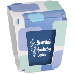 Promo Planter - Retro Blue
