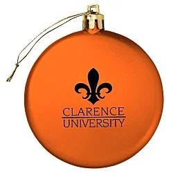 Satin Flat Ornament