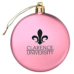 Satin Flat Ornament