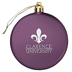 Satin Flat Ornament
