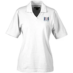 Superblend Johnny Collar Pique Polo - Ladies'