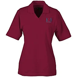 Superblend Johnny Collar Pique Polo - Ladies'
