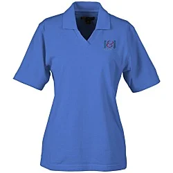 Superblend Johnny Collar Pique Polo - Ladies'