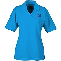 Superblend Johnny Collar Pique Polo - Ladies'