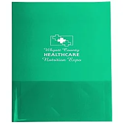 Tri Pocket Poly Presentation Folder