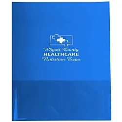 Tri Pocket Poly Presentation Folder