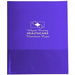 Tri Pocket Poly Presentation Folder