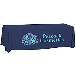 Serged Open-Back Polyester Table Throw - 8 feet - 24 hr