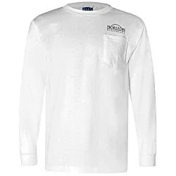 Bayside LS Pocket T-Shirt