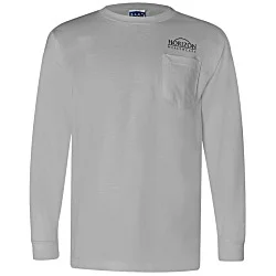 Bayside LS Pocket T-Shirt