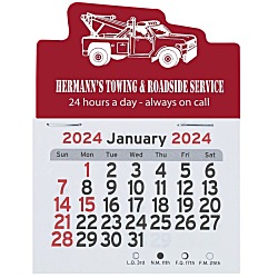 Peel-N-Stick Calendar - Tow Truck