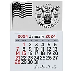 Peel-N-Stick Calendar - American Flag
