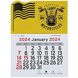 Peel-N-Stick Calendar - American Flag