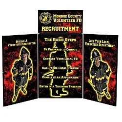 Fold N Go Tabletop Display - 6' - Full Color