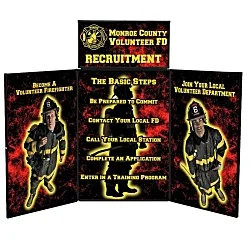 Fold N Go Tabletop Display - 6' - Full Color