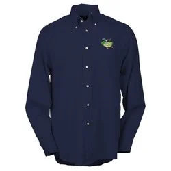 Soil Release Button Down Poplin Shirt - Men's